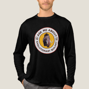 T-shirt En Tri-matière Interrogez-moi sur la biologie évolutive Woolly Ma