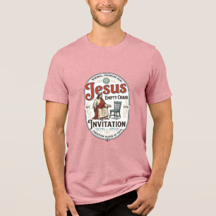 T-shirt En Tri-matière Invitation Jésus Chaise Vide Invitation Jésus Chai
