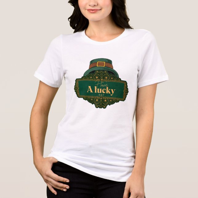 T-shirt En Tri-matière Irish pride st patricia day (Recto)