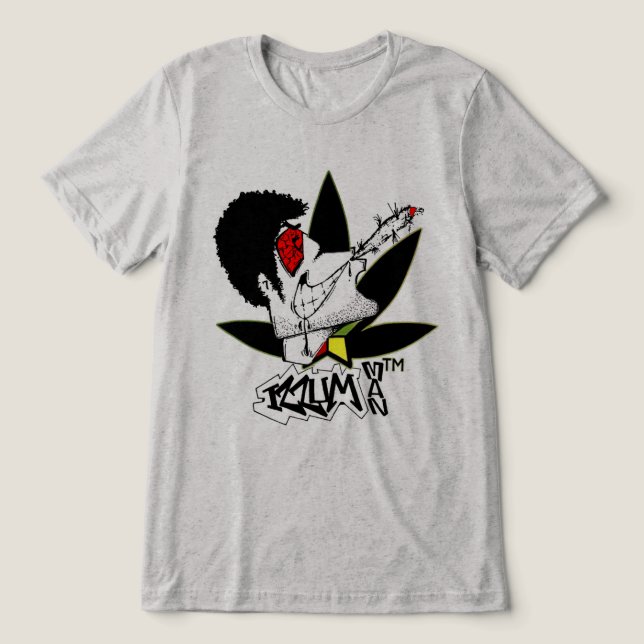 T-shirt En Tri-matière Izzumman Mens Attique (Design Recto)