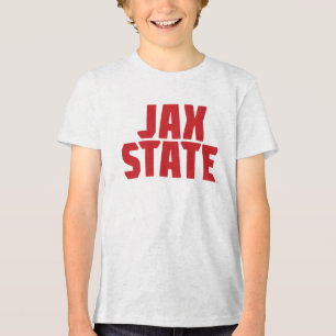 T-shirt En Tri-matière Jacksonville State University JAX STATE Bold Red