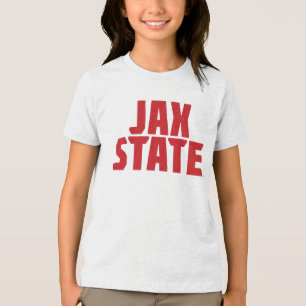 T-shirt En Tri-matière Jacksonville State University JAX STATE Bold Red