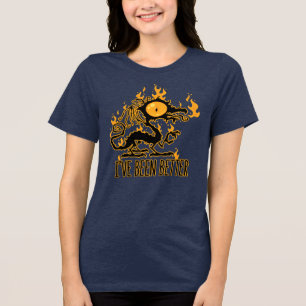 T-shirt En Tri-matière J'ai Été Mieux Dragon Croustillant Brûlé