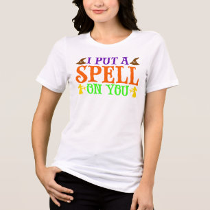 T-shirt En Tri-matière J'ai Jeté Un Sortilège Sur Toi Art Design De Sorci