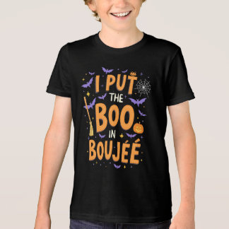 T-shirt En Tri-matière J'Ai Mis Le Boo À Boujee Funny Halloween Ghost