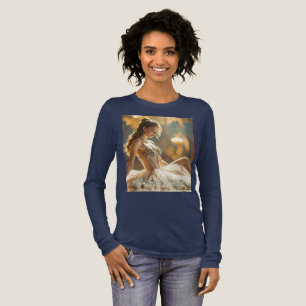 T-SHIRT EN TRI-MATIÈRE J'AIME LE BALLET - BALLET & DANSE