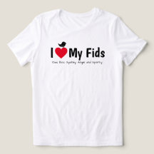 J'aime mes Fids Canari Pinson Enfants Plumeux