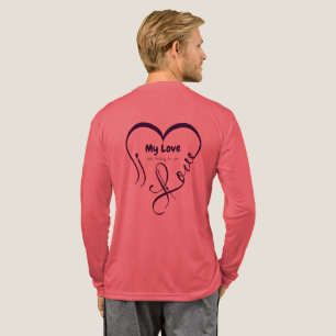 T-shirt En Tri-matière J'aime mon amour 🖤 : Toujours en train de tomber