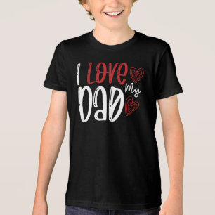 T-shirt En Tri-matière J'Aime Mon Père, Fête des pères