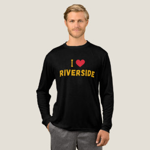 T-shirt En Tri-matière J'aime Riverside, Californie