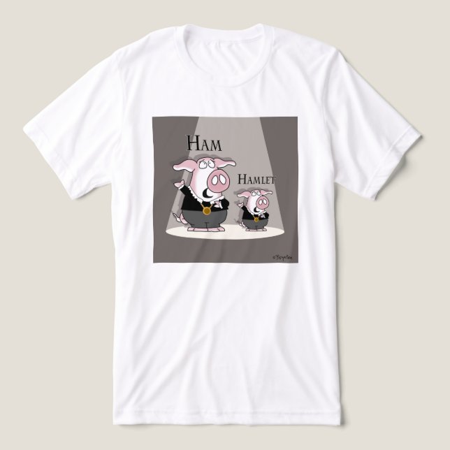T-shirt En Tri-matière Jambon / Hamlet (Design Recto)