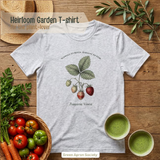 T-shirt En Tri-matière Jardin botanique de fraisier Fragaria Vesca