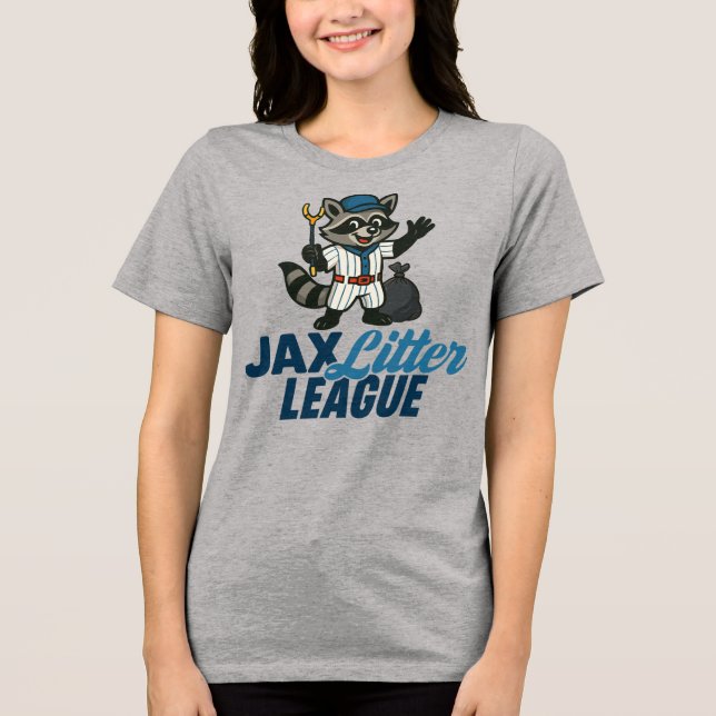 T-shirt En Tri-matière Jax Litter League (Recto)