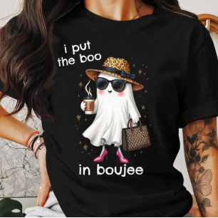 T-shirt En Tri-matière Je mets le livre à Boujee Ghost Coquette Halloween