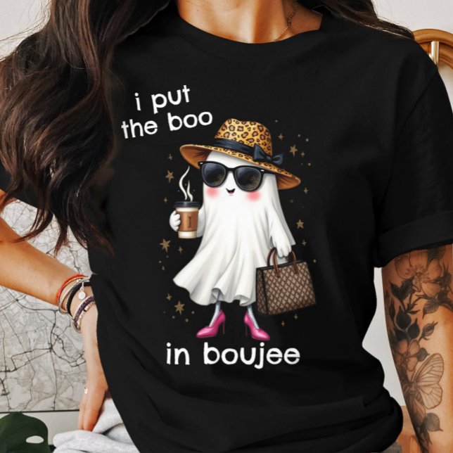 T-shirt En Tri-matière Je mets le livre à Boujee Ghost Coquette Halloween (Créateur téléchargé)
