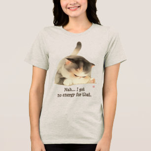 T-shirt En Tri-matière Je N'Ai Pas D'Énergie