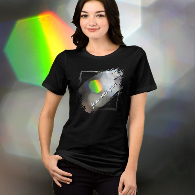 T-shirt En Tri-matière Je Ne Sais Quoi Chic Dazzling (Créateur téléchargé)