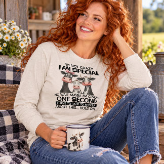 T-shirt En Tri-matière Je ne suis pas fou, je suis spécial - Humour de va
