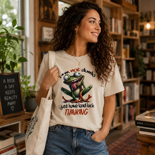 T-shirt En Tri-matière Je ne suis pas idiot, j'ai juste de la malchance d