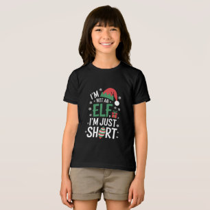 T-shirt En Tri-matière Je ne suis pas un elfe juste petit Noël Xmas drôle