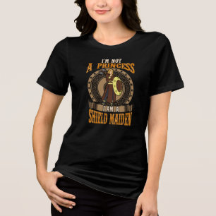 T-shirt En Tri-matière Je ne suis pas une princesse, je suis un défenseur