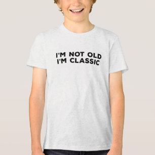 T-shirt En Tri-matière Je ne suis pas vieux, je suis classique - Vibe Vin