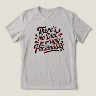 T-shirt En Tri-matière Je peux perdre du poids Citation audacieuse et sti
