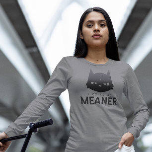 T-shirt En Tri-matière Je Pourrais Être Sérieux   Chemise à manches longu