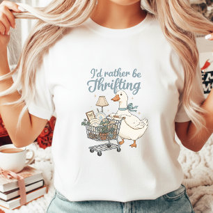 T-shirt En Tri-matière Je préfère être à la recherche de trésors vintage