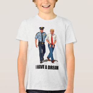 T-shirt En Tri-matière Je Rêve, Anti Trump