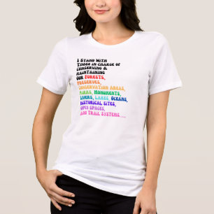 T-shirt En Tri-matière Je Suis Avec Ceux Qui Sont Chargés De Protéger Not