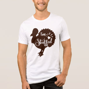 T-shirt En Tri-matière Je suis farci Drôle Thanksgiving Turquie