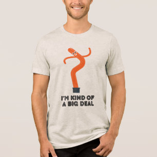 T-shirt En Tri-matière Je suis plutôt une grosse pointure (Homme gonflabl