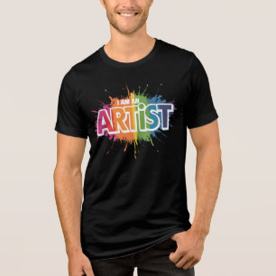 T-shirt En Tri-matière Je suis un artiste