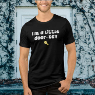 T-shirt En Tri-matière Je suis une petite porte-clé (ringard) – Graphisme