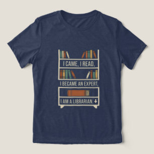 T-shirt En Tri-matière Je suis venu, j'ai lu, je suis devenu un expert, j