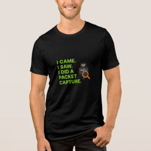 T-shirt En Tri-matière Je suis venu, j'ai vu, j'ai fait une capture de pa