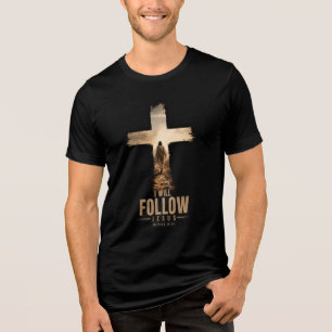 T-shirt En Tri-matière Je suivrai Jésus