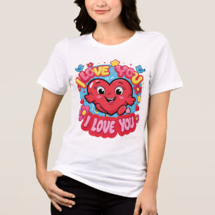T-shirt En Tri-matière Je T'Aime