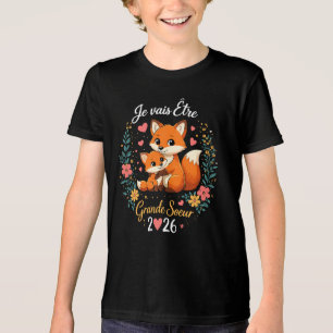 T-shirt En Tri-matière Je Vais être Grande Soeur 2026