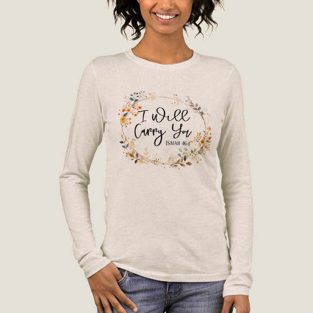 T-shirt En Tri-matière Je Vais Vous Porter (Recto)