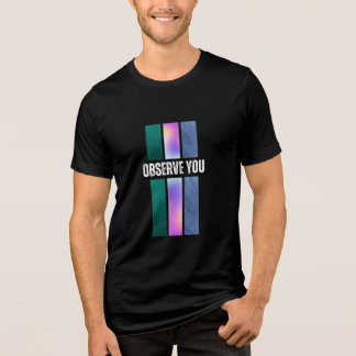 T-shirt En Tri-matière Je vous observe