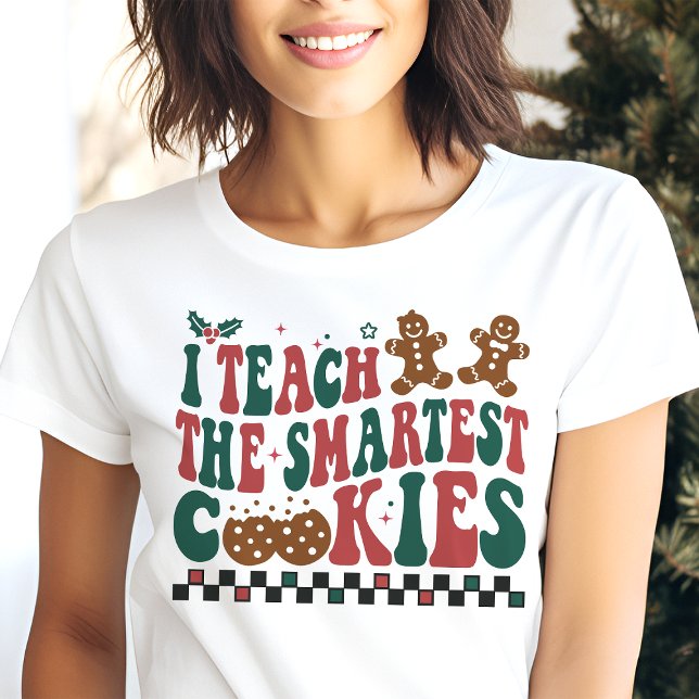 T-shirt En Tri-matière J'Enseigne Les Cookies Les Plus Intelligents Noël (Créateur téléchargé)