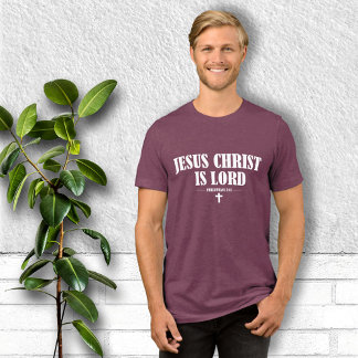 T-shirt En Tri-matière Jésus Christ est le Seigneur chrétien