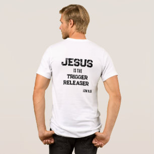 T-shirt En Tri-matière Jésus est la Foi en l'Écriture qui déclenche la li