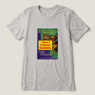 T-shirt En Tri-matière J'étais un écureuil adolescent Parodie