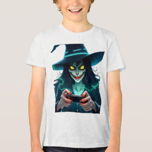 T-shirt En Tri-matière Jeu PlayStation Halloween - PS5 Éffrayant