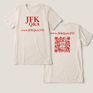 T-SHIRT EN TRI-MATIÈRE JFK Q&A TRIM SHIRT