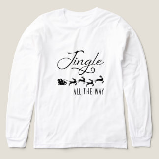 T-shirt En Tri-matière Jingle All The Way Vacances de Noël