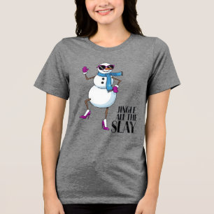 T-shirt En Tri-matière Jingle toute la fente